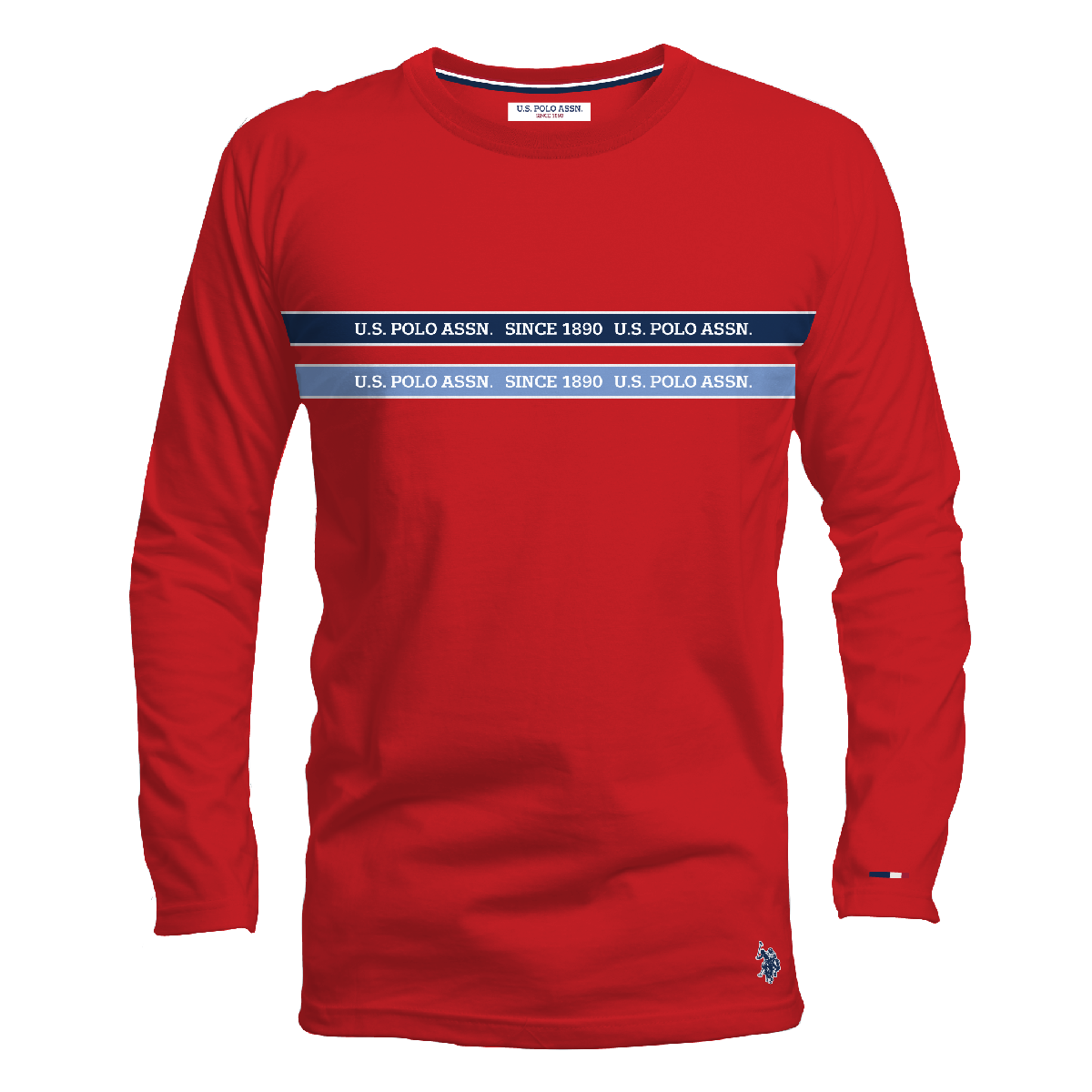 Camiseta Hombre Estampada Manga Larga