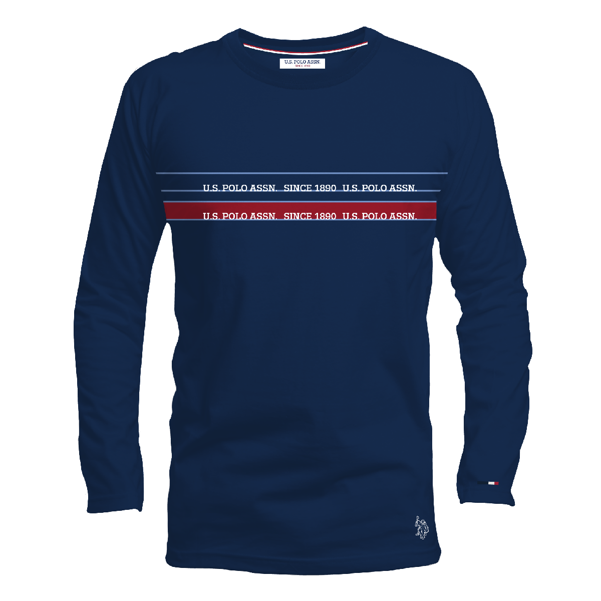 Camiseta Hombre Estampada Manga Larga