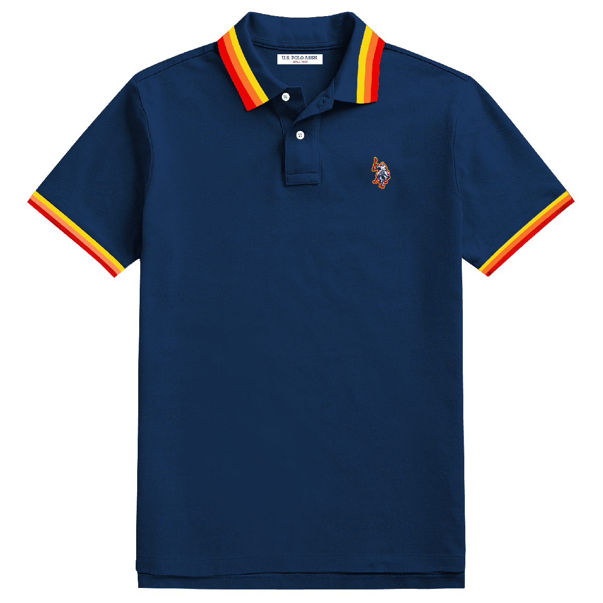 Polo Hombre Estampado Big Size