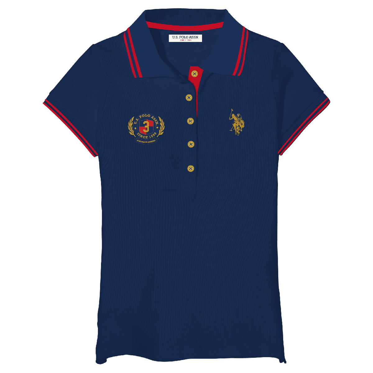 Polo Mujer Estampado Big Size