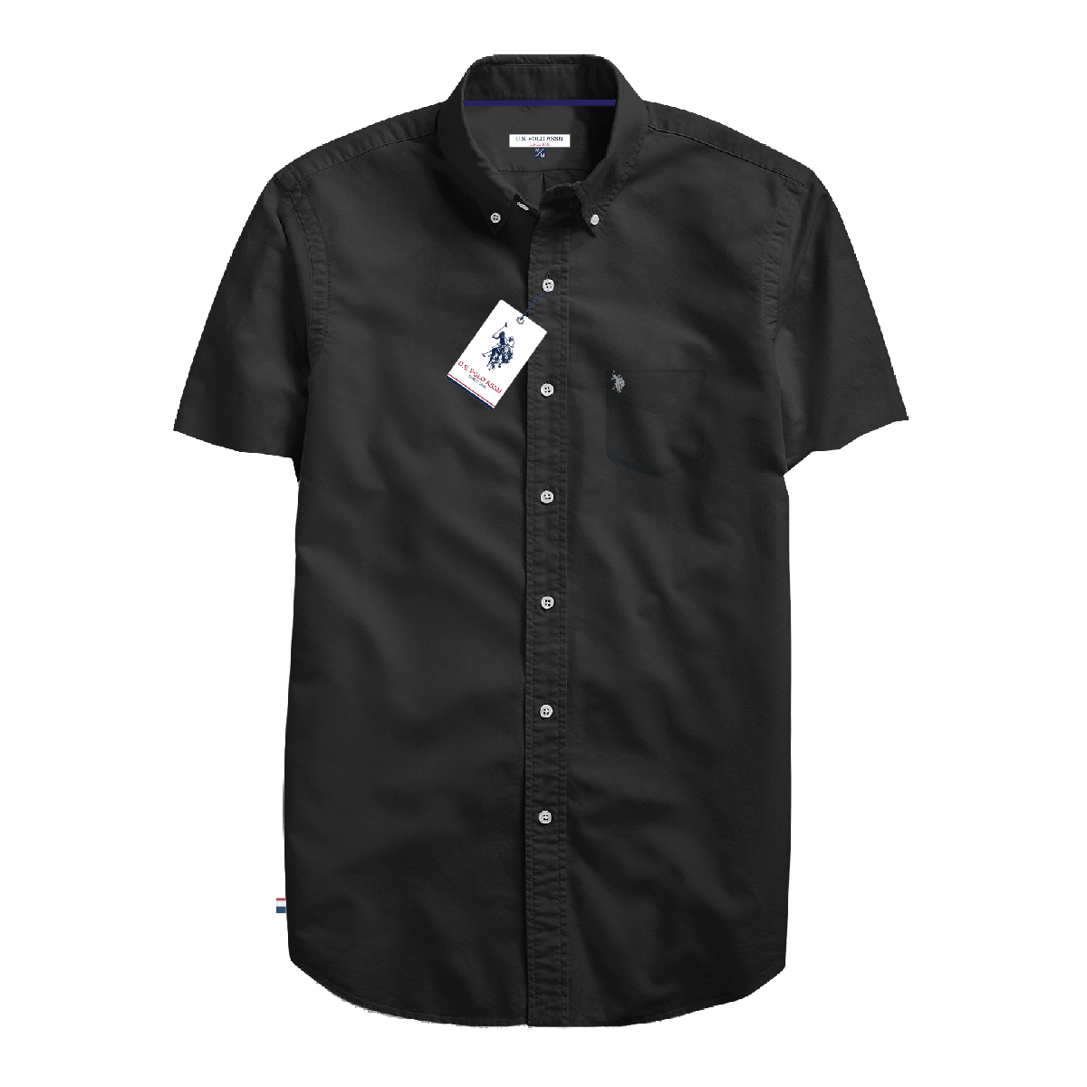 Camisa Manga Corta Hombre Unicolor