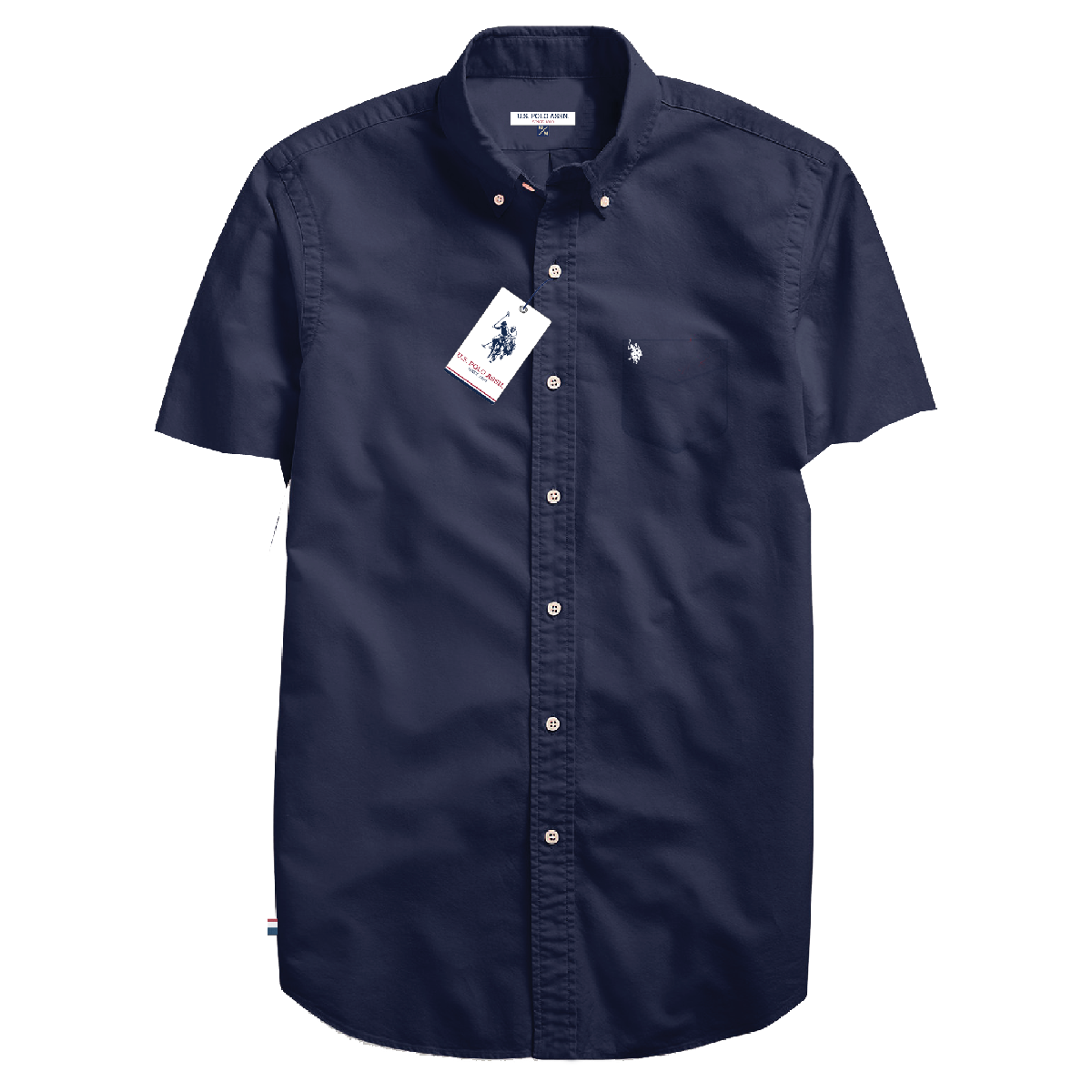 Camisa Manga Corta Hombre Unicolor