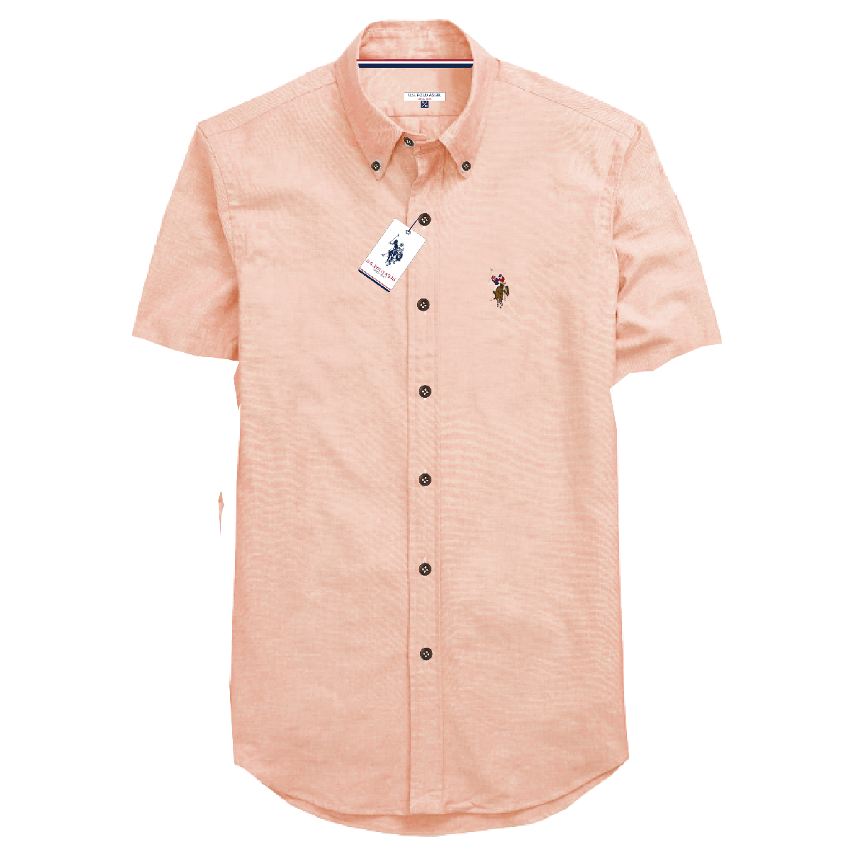 Camisa Manga Corta Hombre Unicolor