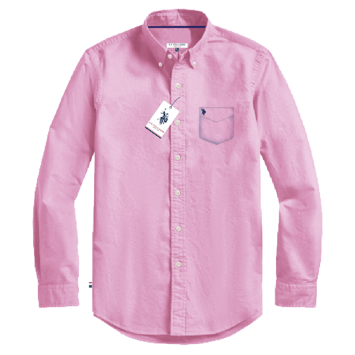 Camisa Manga Larga Hombre Unicolor