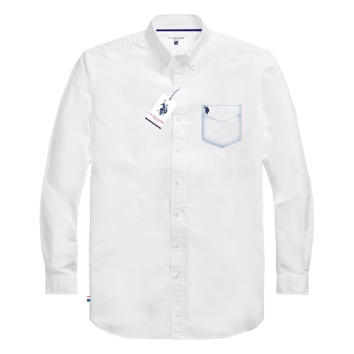 Camisa Manga Larga Hombre Unicolor