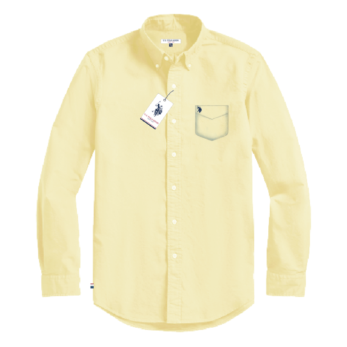 Camisa Manga Larga Hombre Unicolor