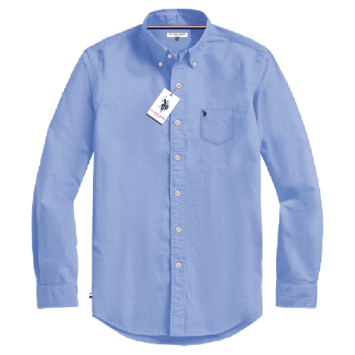 Camisa Manga Larga Hombre Unicolor