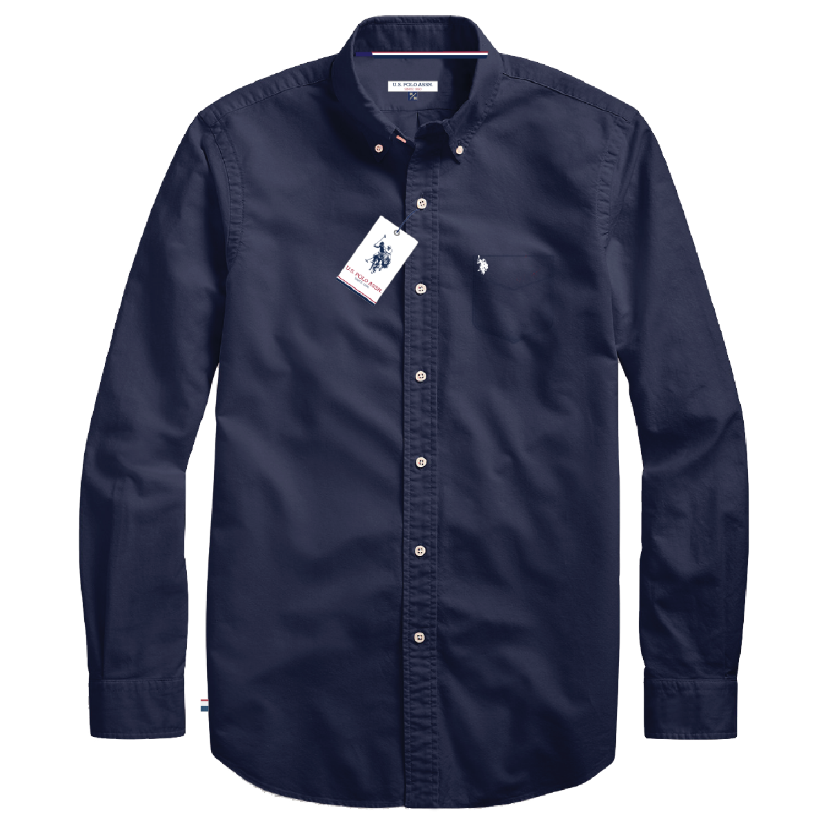 Camisa Manga Larga Hombre Unicolor