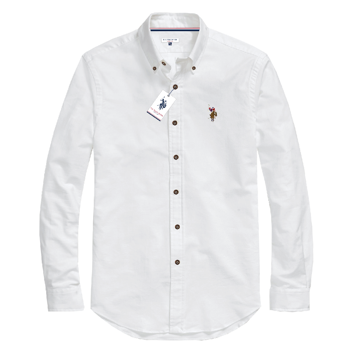 Camisa Manga Larga Hombre Unicolor