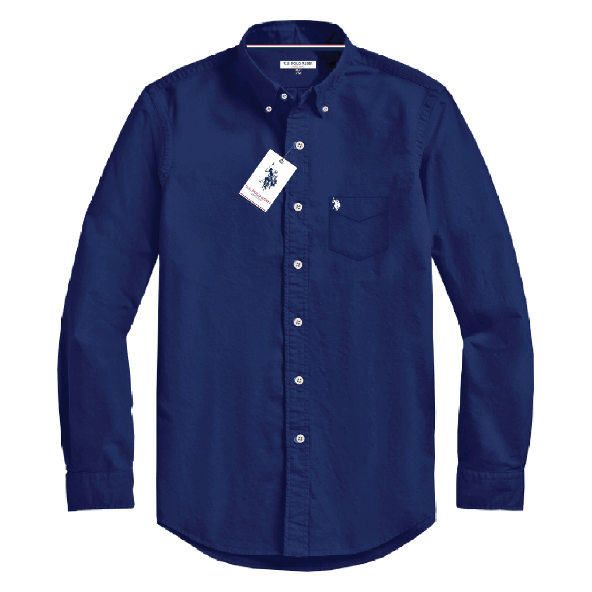Camisa Manga Larga Hombre Unicolor