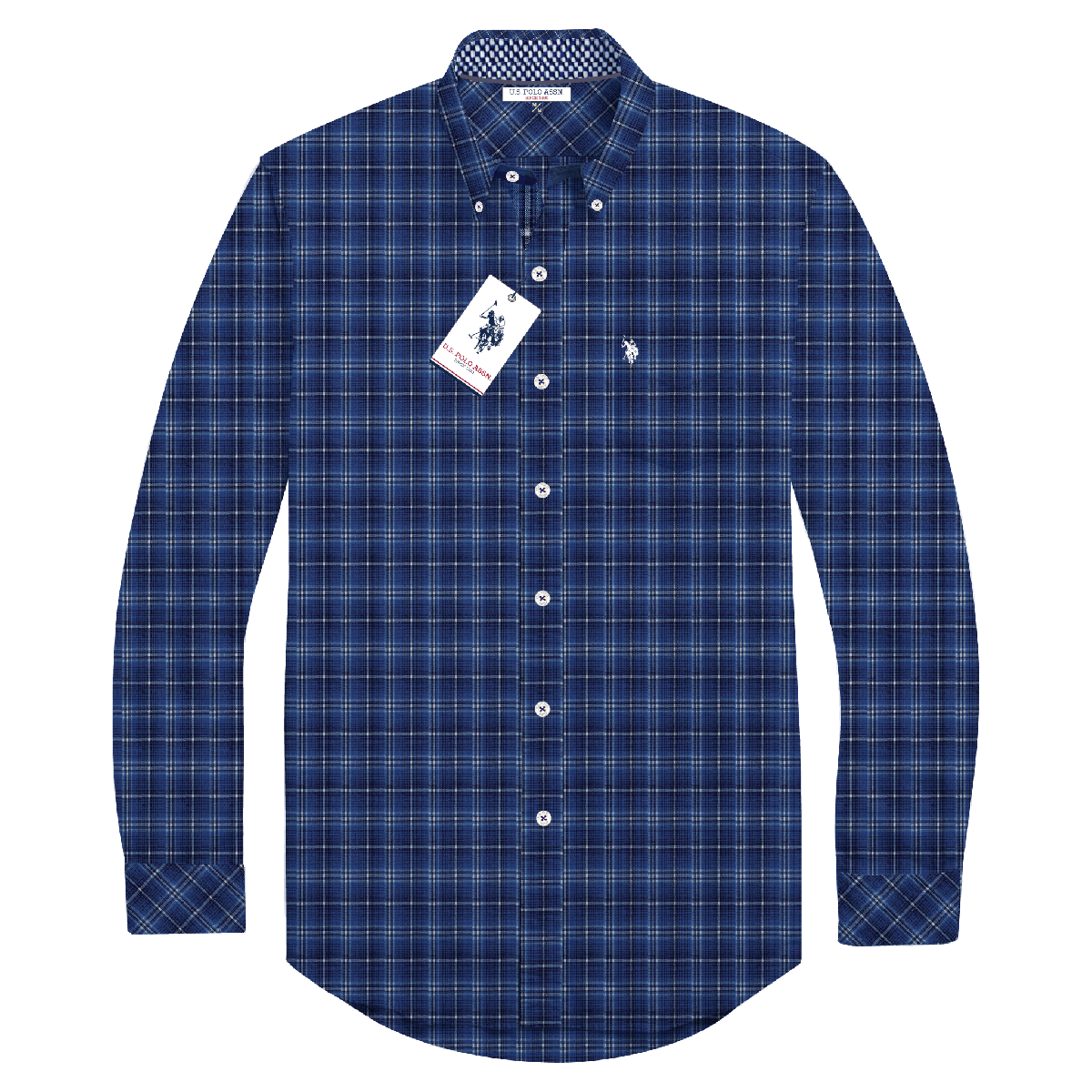 Camisa Manga Larga Hombre Estampada