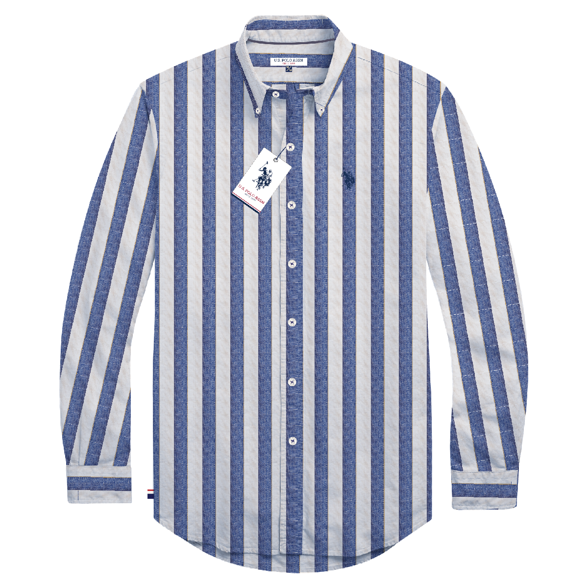 Camisa Manga Larga Hombre Estampada