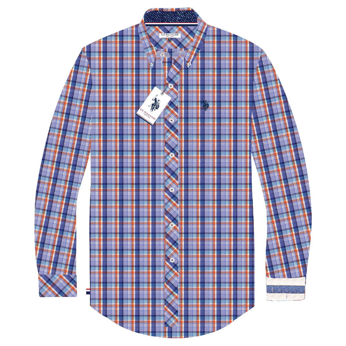 Camisa Manga Larga Hombre Estampada