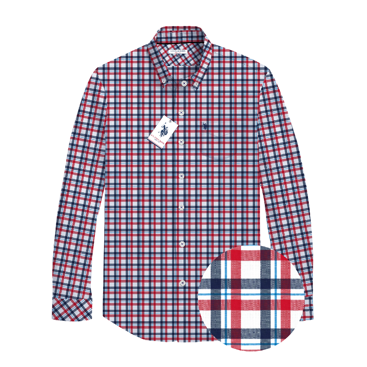 Camisa Manga Larga Hombre Estampada