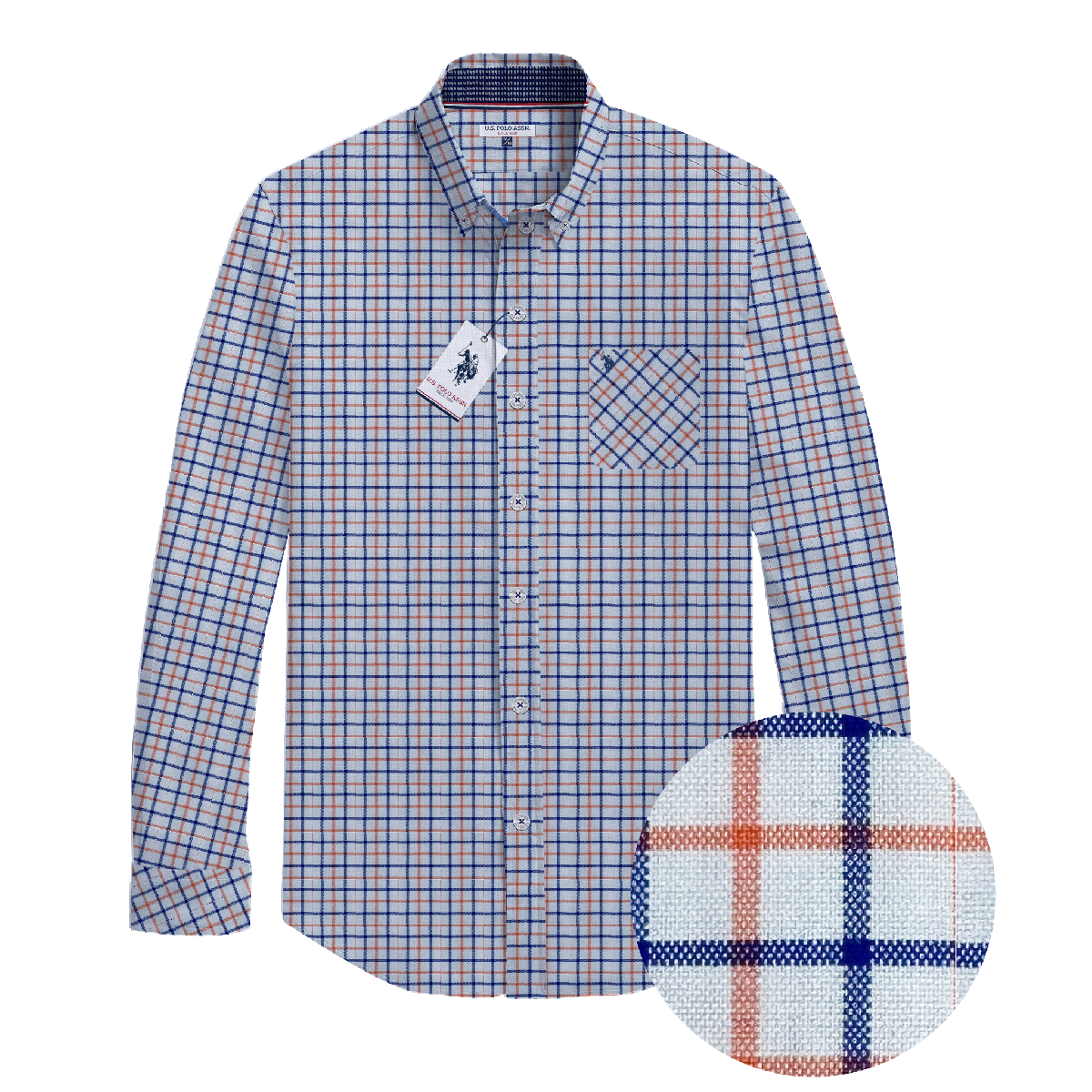 Camisa Manga Larga Hombre Estampada