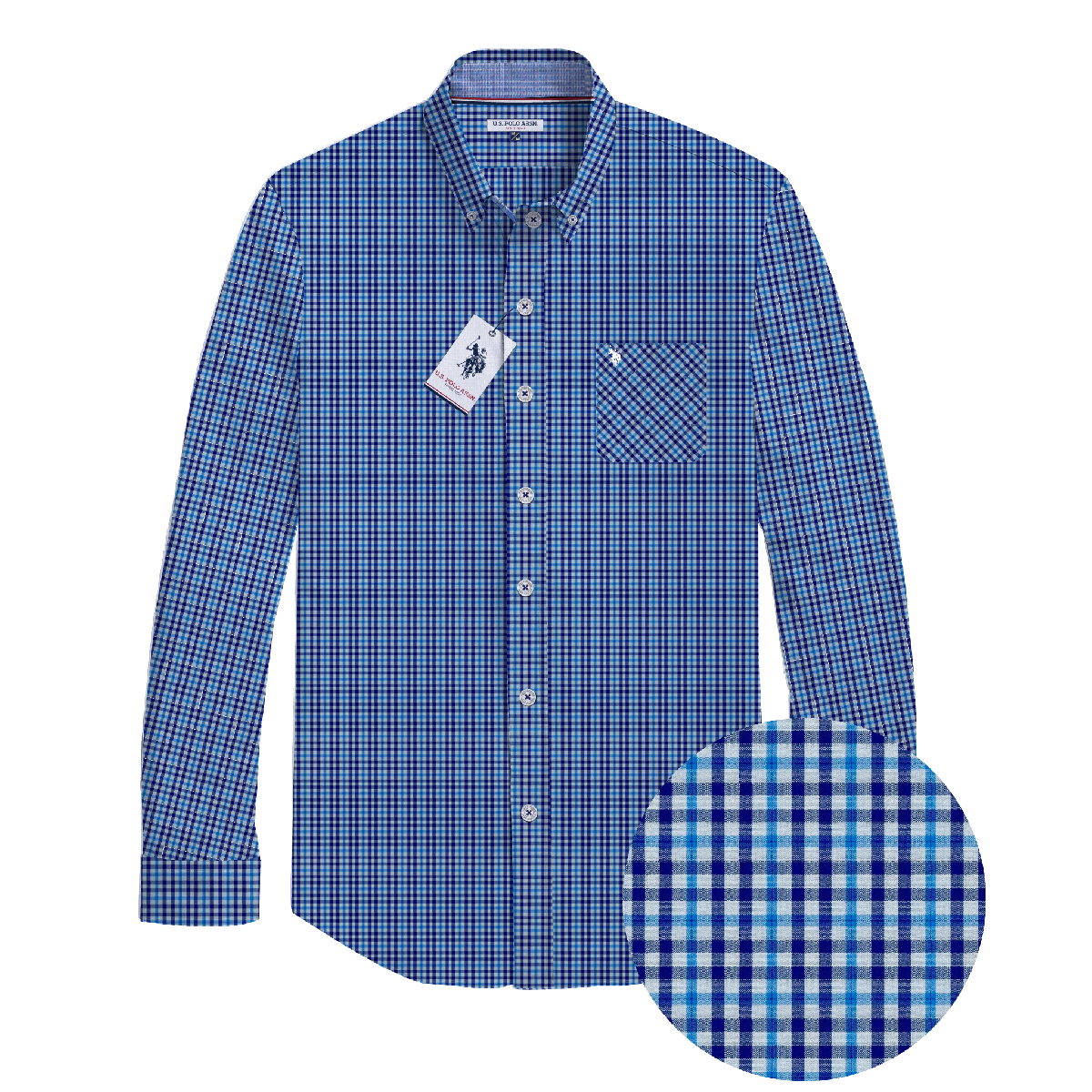 Camisa Manga Larga Hombre Estampada