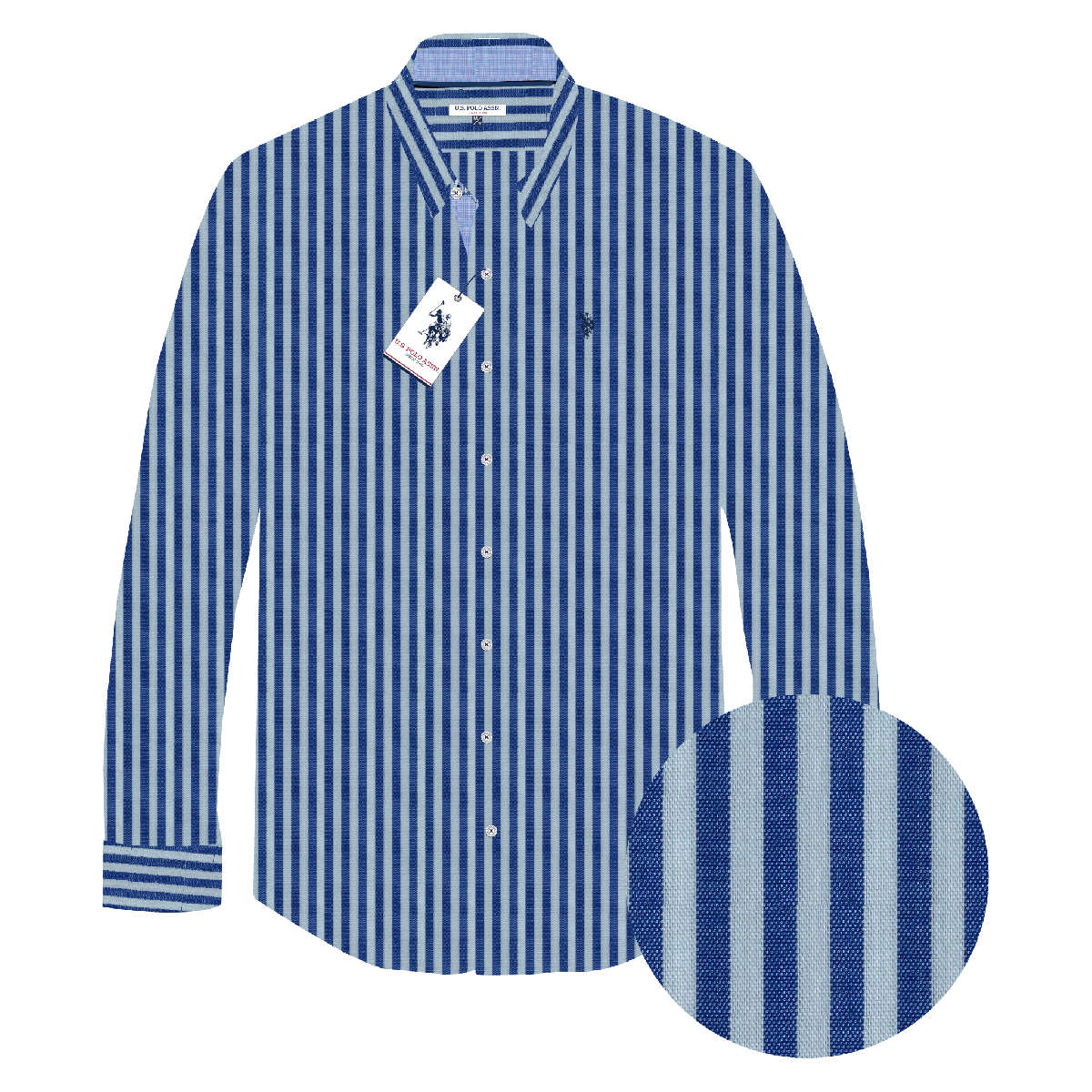 Camisa Manga Larga Hombre Estampada