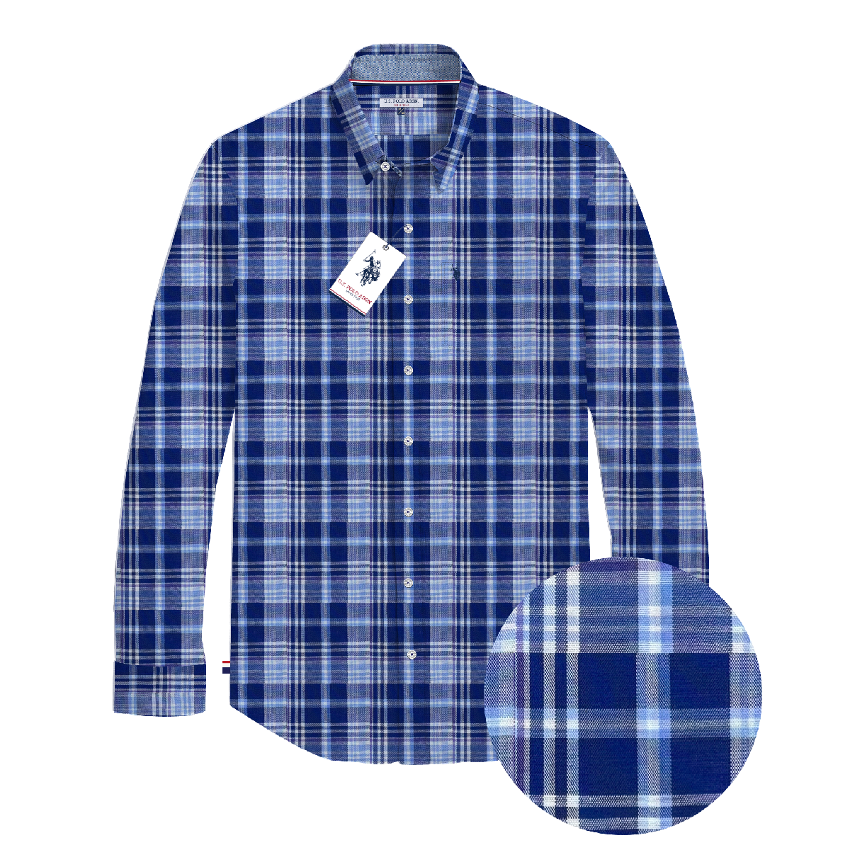 Camisa Manga Larga Hombre Estampada