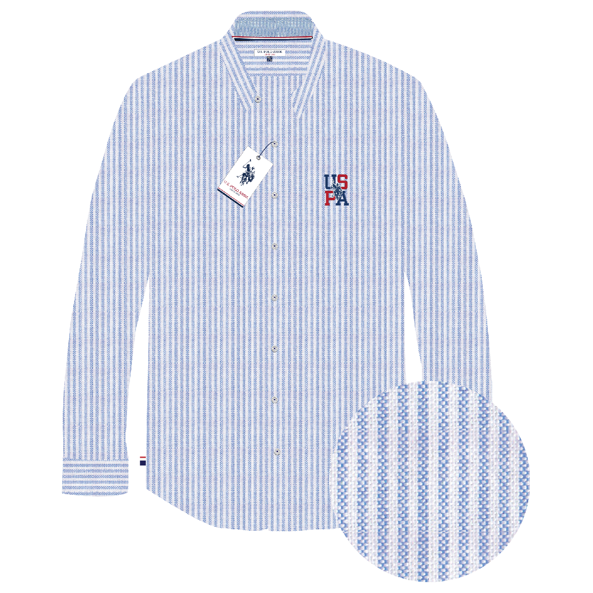 Camisa Manga Larga Hombre Estampada