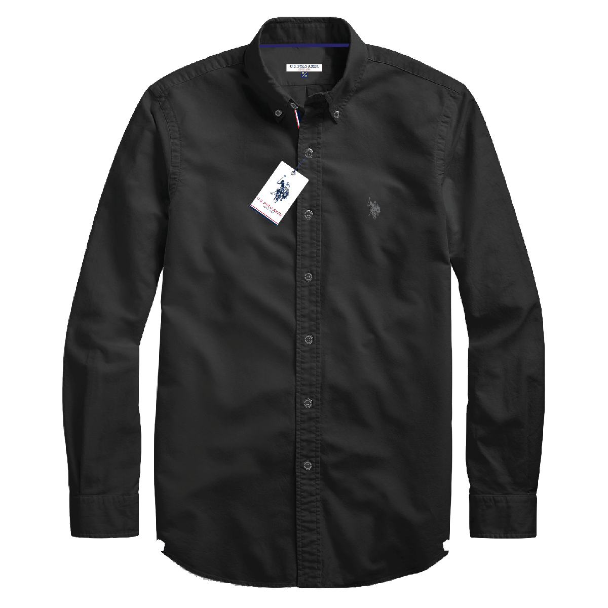 Camisa Manga Larga Hombre Unicolor