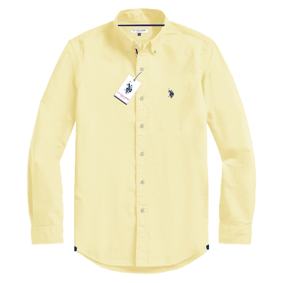 Camisa Manga Larga Hombre Unicolor