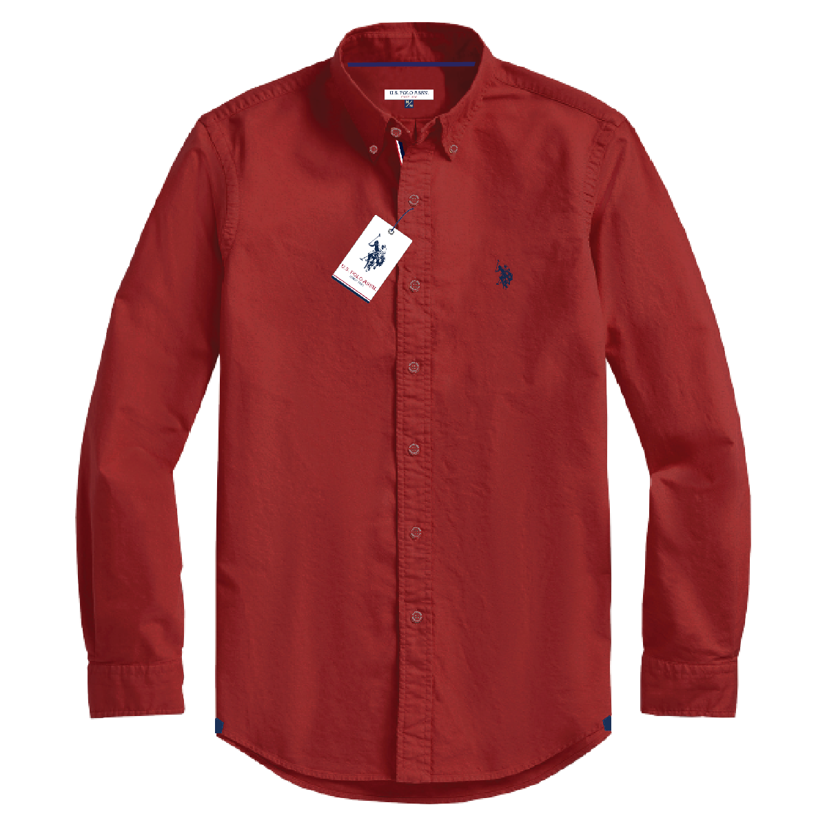 Camisa Manga Larga Hombre Unicolor