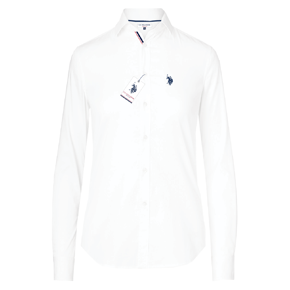 Camisa Manga Larga Mujer Unicolor