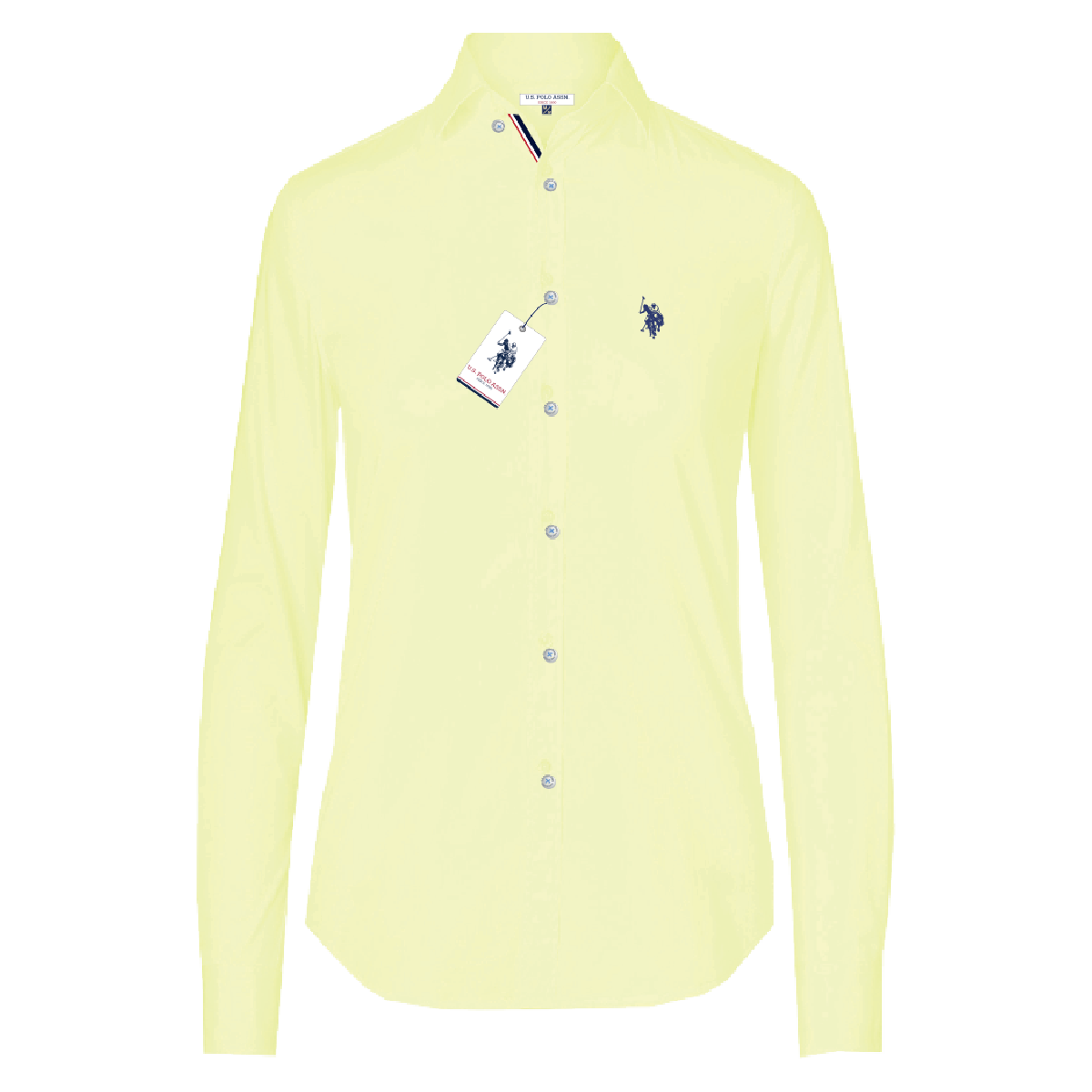 Camisa Manga Larga Mujer Unicolor