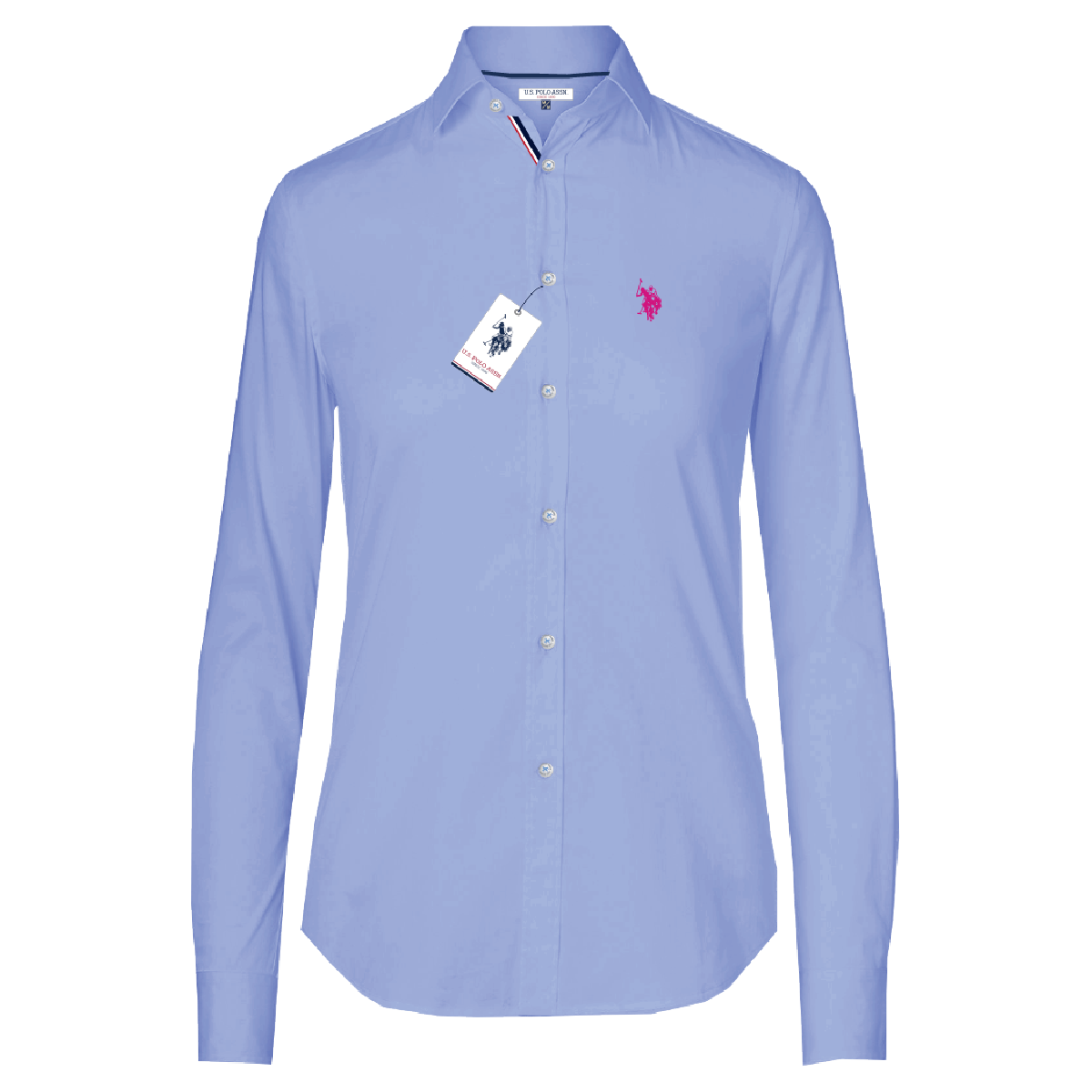 Camisa Manga Larga Mujer Unicolor