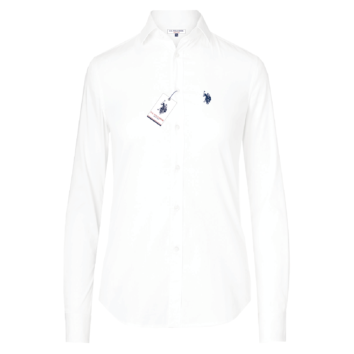 Camisa Manga Larga Mujer Unicolor