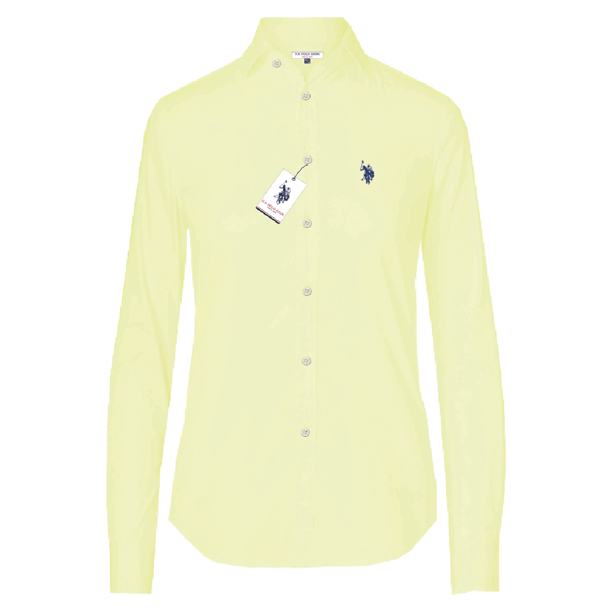 Camisa Manga Larga Mujer Unicolor