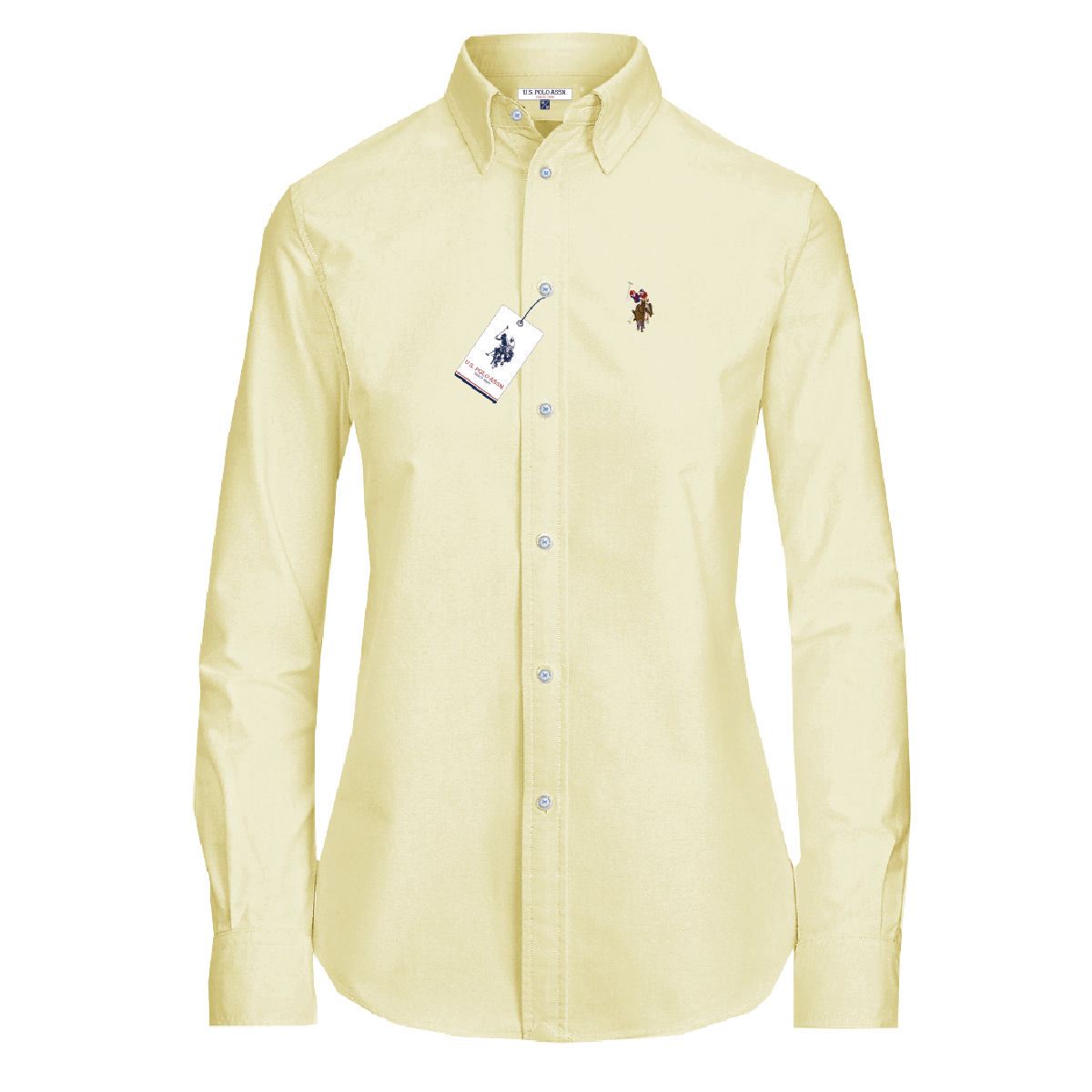 Camisa Manga Larga Mujer Unicolor