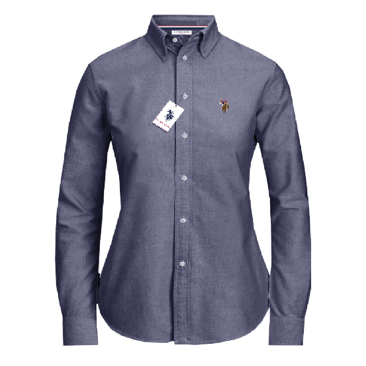 Camisa Manga Larga Mujer Unicolor