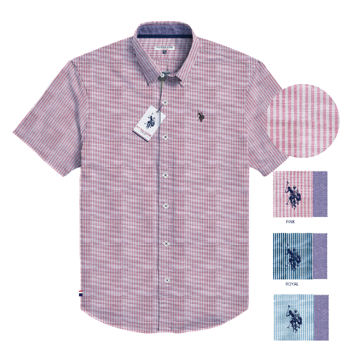 Camisa Manga Corta Hombre Estampada