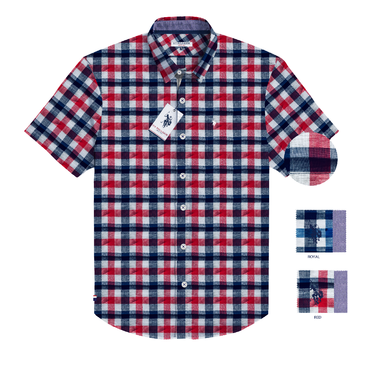 Camisa Manga Corta Hombre Estampada