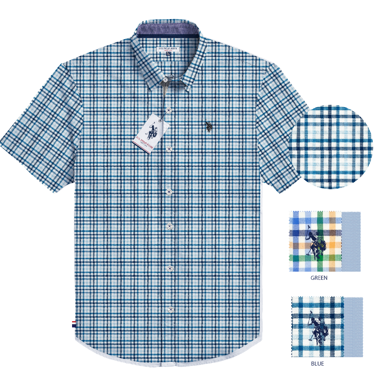 Camisa Manga Corta Hombre Estampada