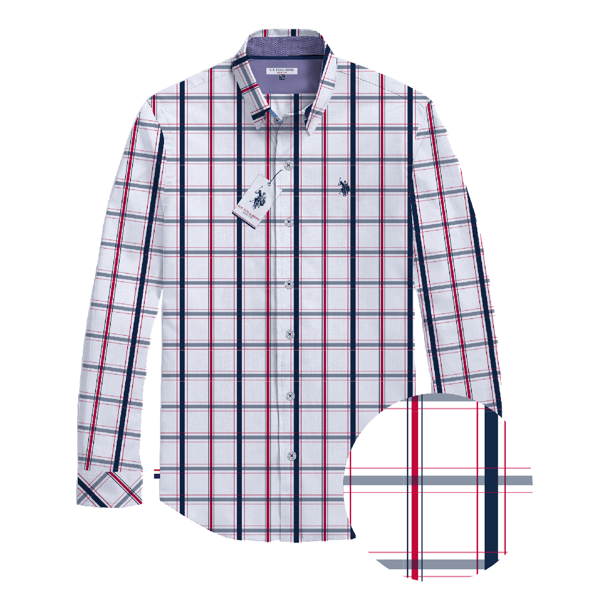 Camisa Manga Larga Hombre Estampada