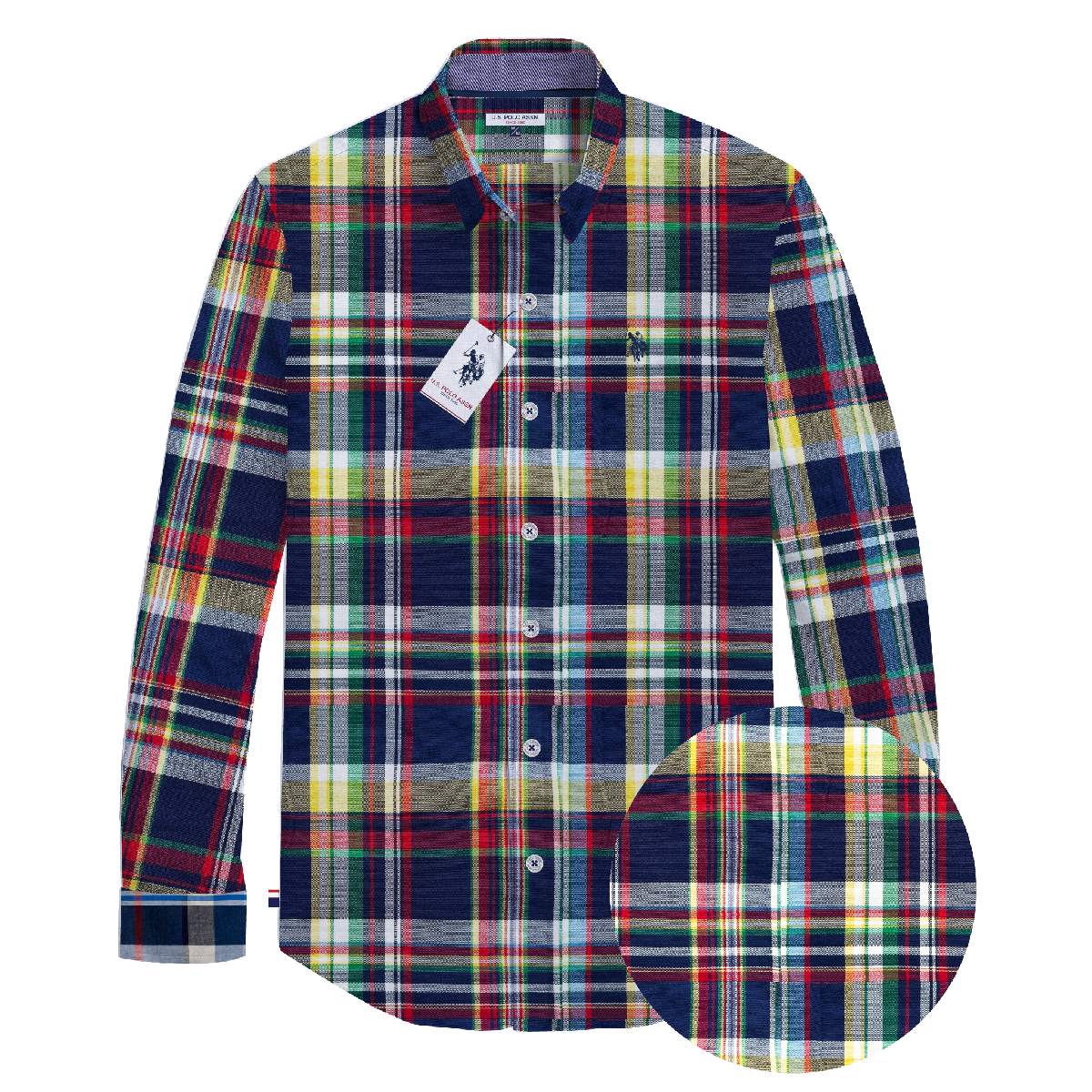 Camisa Manga Larga Hombre Estampada