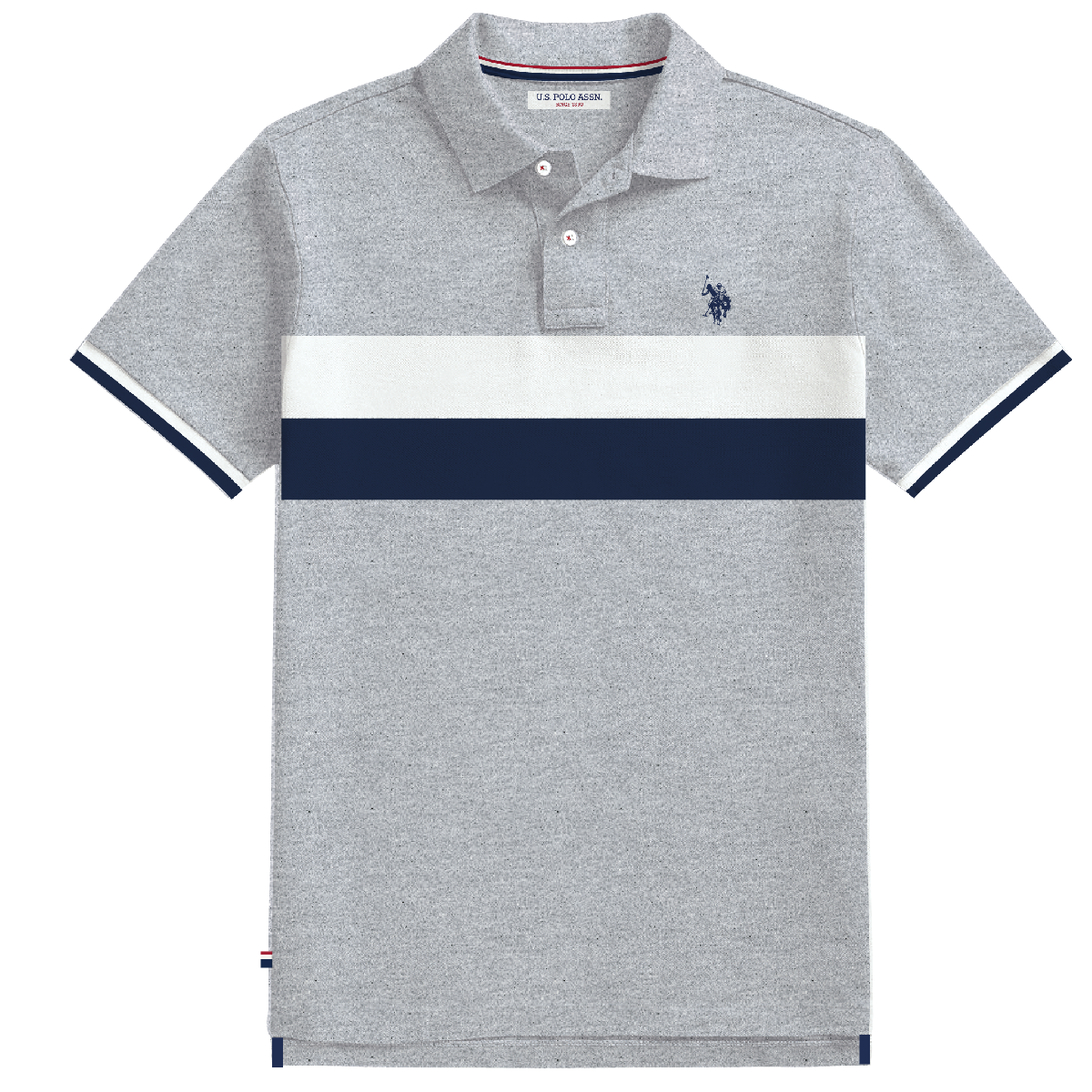 Polo Hombre Estampado Big Size