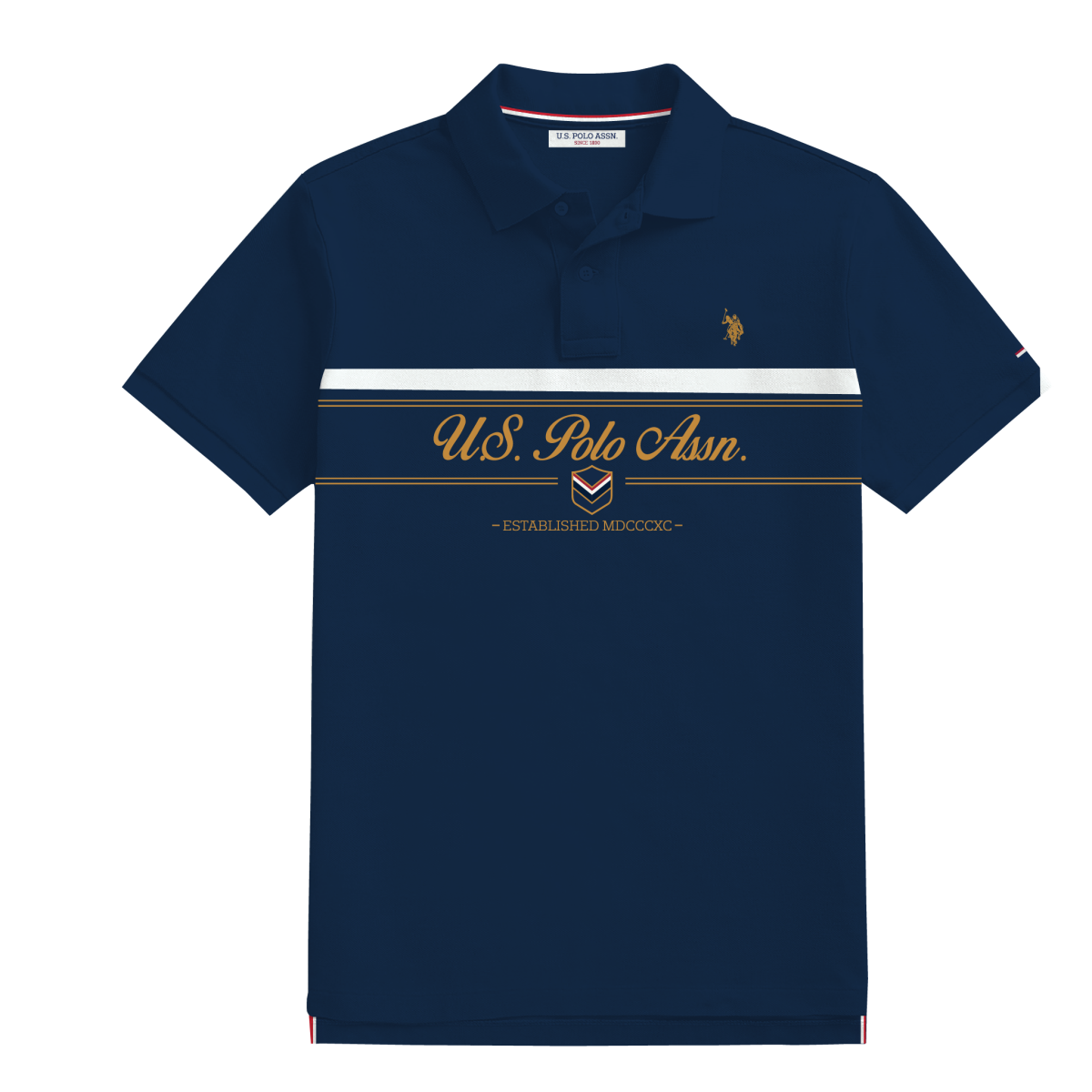 Polo Hombre Estampado Big Size