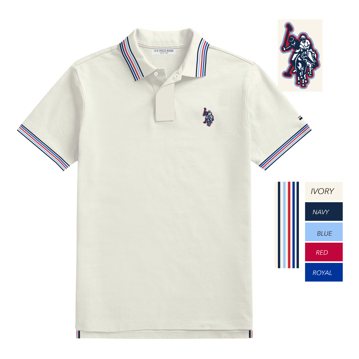 Polo Hombre Estampado