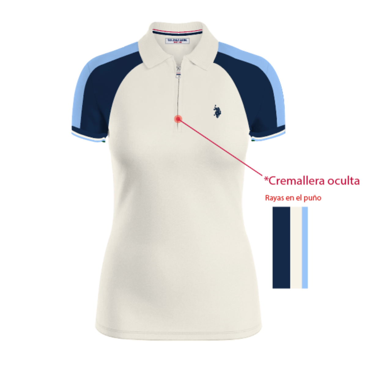 Polo Mujer Estampado