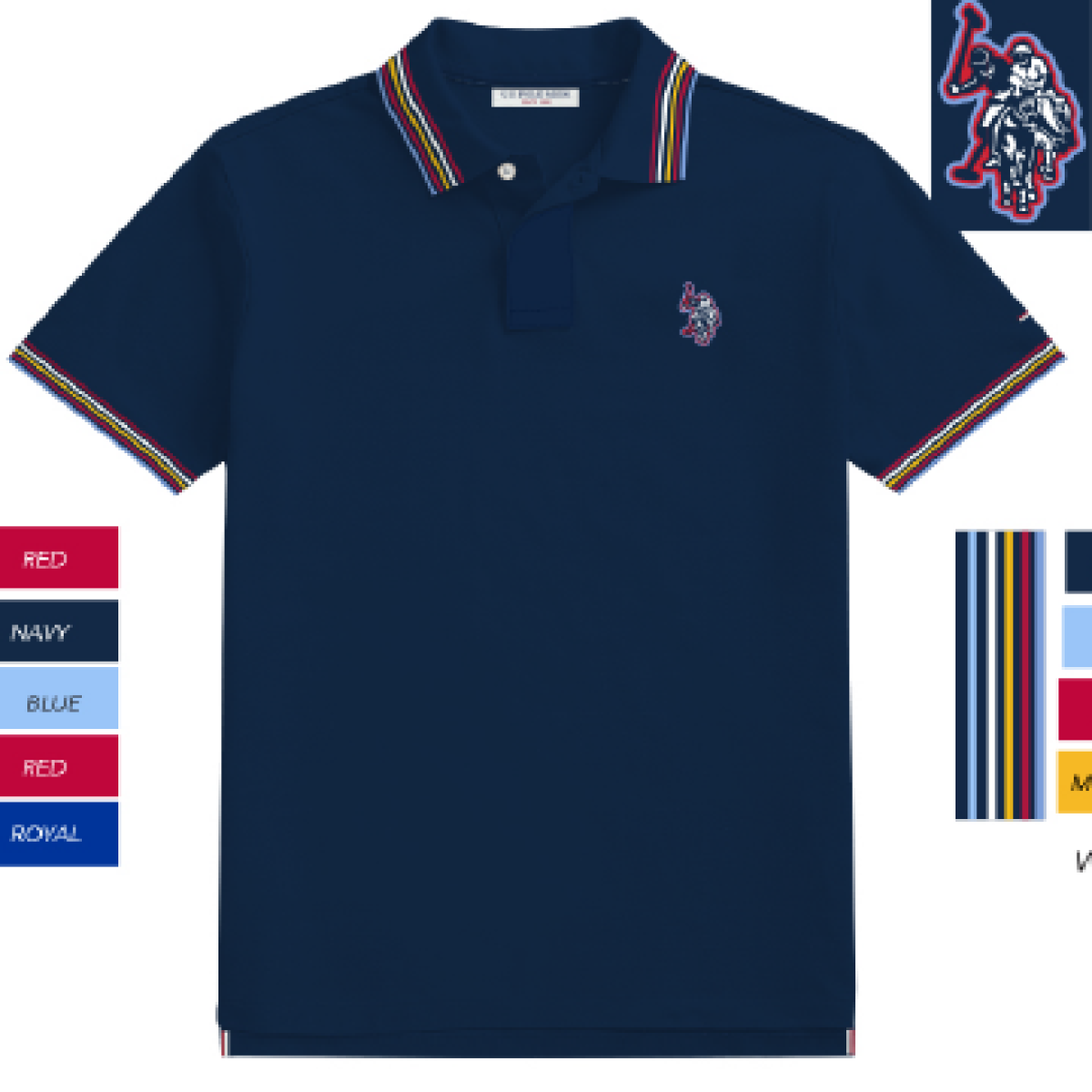 Polo Hombre Estampado