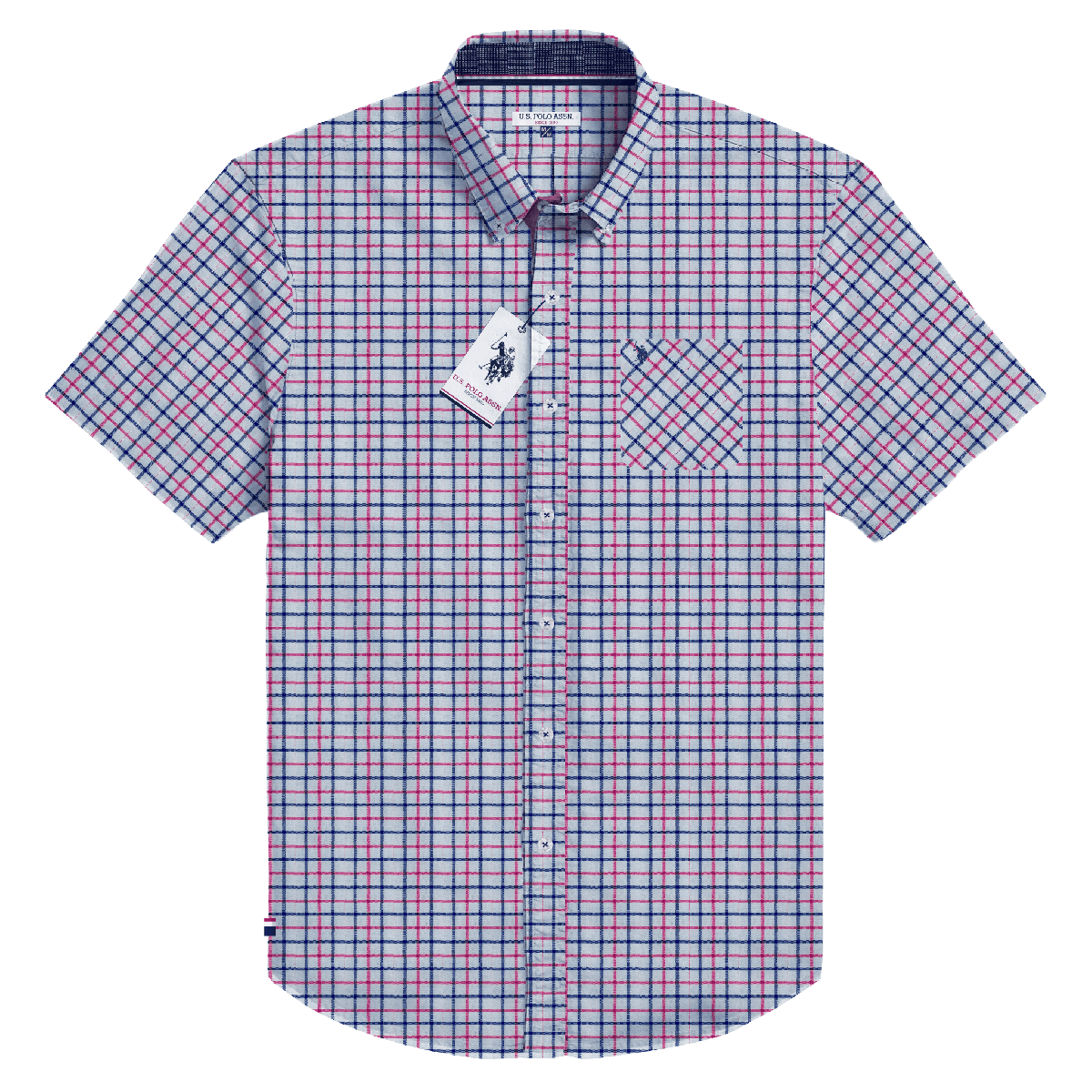 Camisa Manga Corta Hombre Estampada www.treshop.com.co