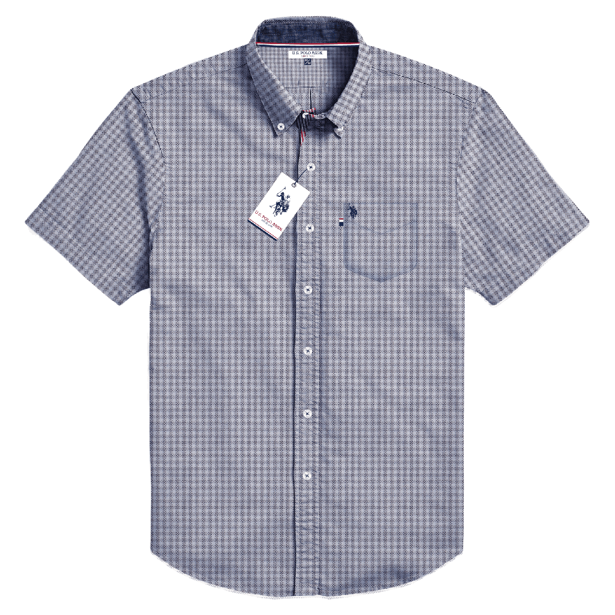 Camisa Manga Corta Hombre Estampada www.treshop.com.co