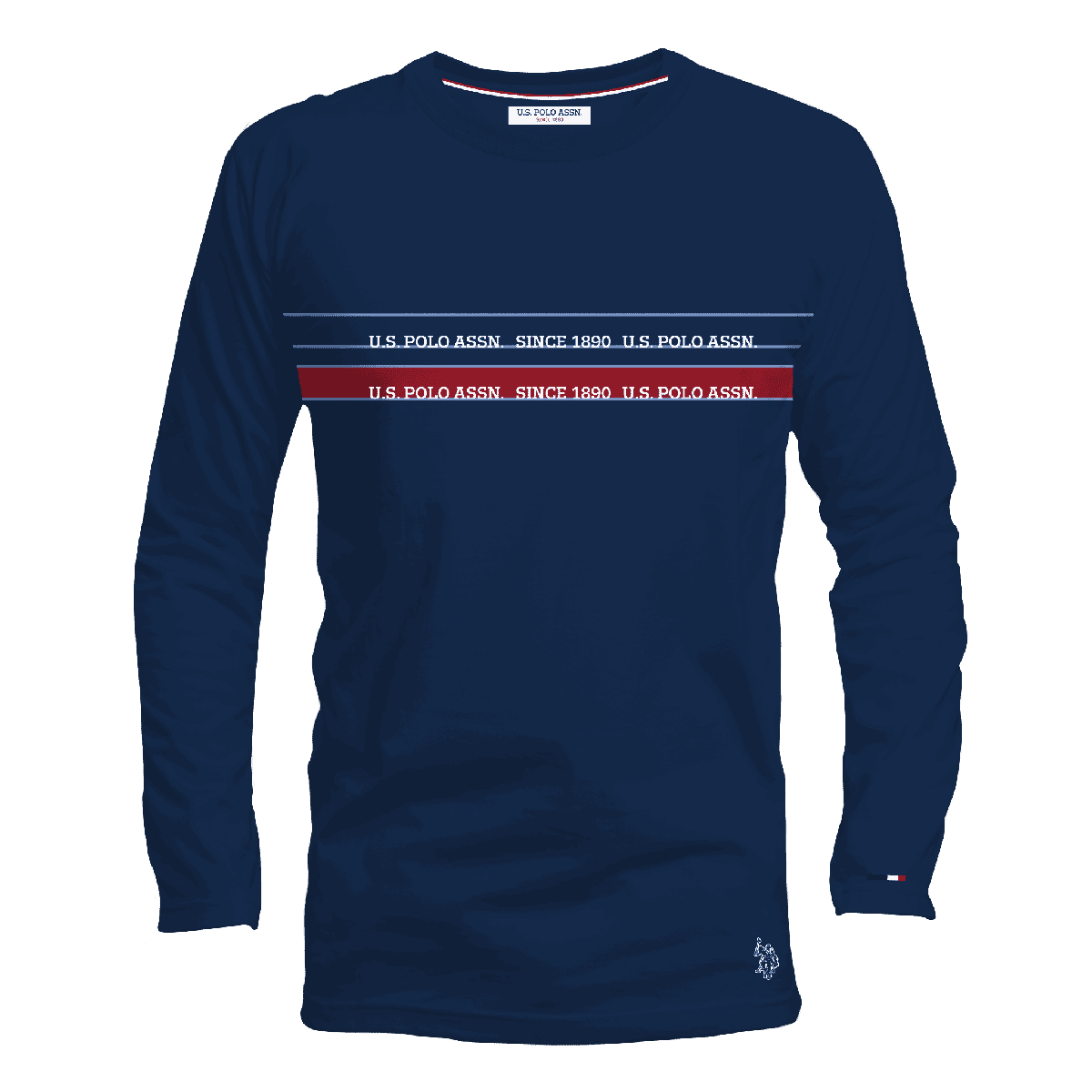 Camiseta Hombre Estampada Manga Larga www.treshop.com.co