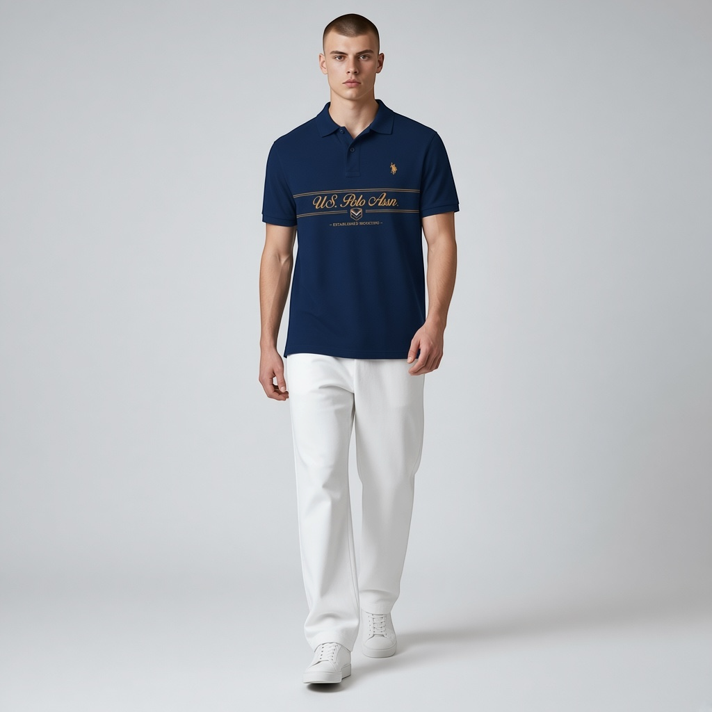 Polo Hombre Estampado