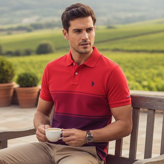 Polo Hombre Estampado