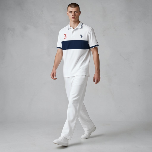 Polo Hombre Estampado Big Size