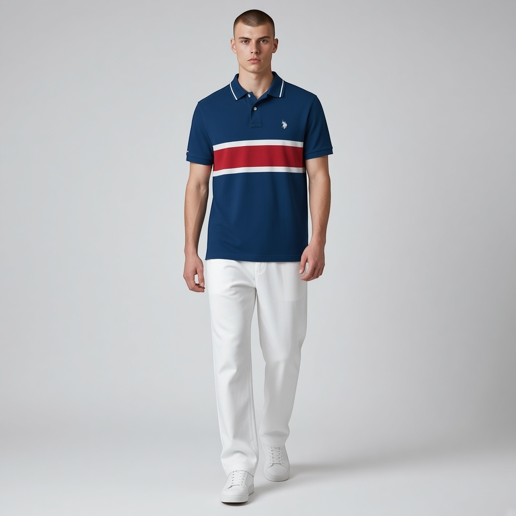 Polo Hombre Estampado